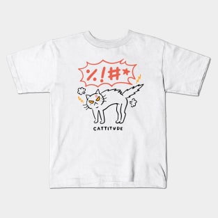 Cattitude Kids T-Shirt